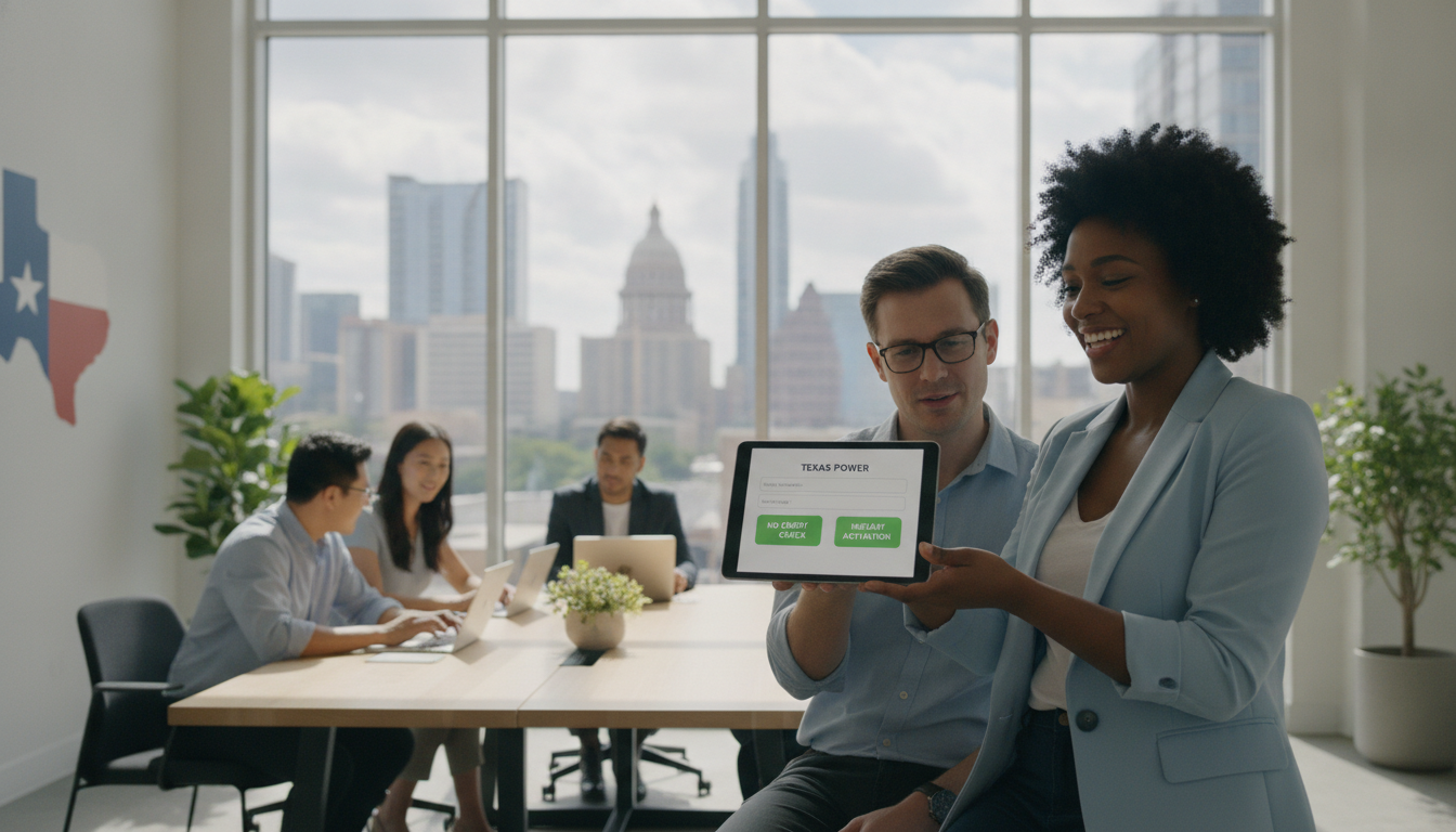 Unlock Instant Power: Your Guide to Easy Business Electricity Setup in Texas Without Credit Checks