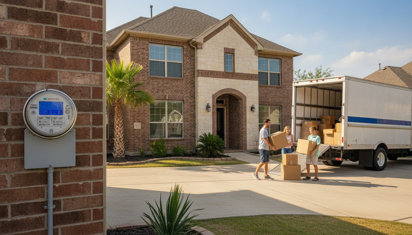 How to Coordinate a Same Day Electric Switch When Moving House in Texas