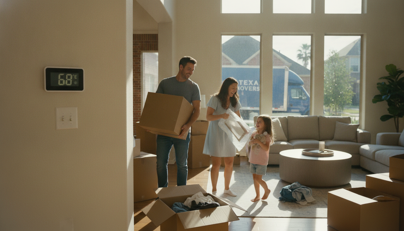 How to Execute a Same Day Electric Switch Moving House in Texas Without Losing Your Cool