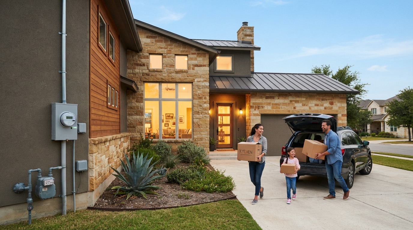 Leveraging Digital Smart Meters for Instant Same Day Home Power Activation in Texas